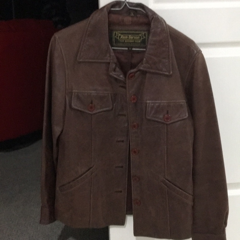 Leather Coat